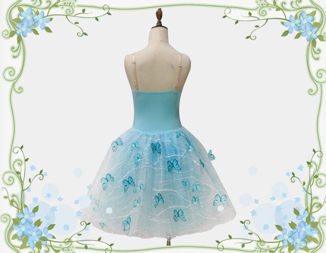 Новый балетное платье танцевальная одежда для девушек танцевальное тюль юбки tulle