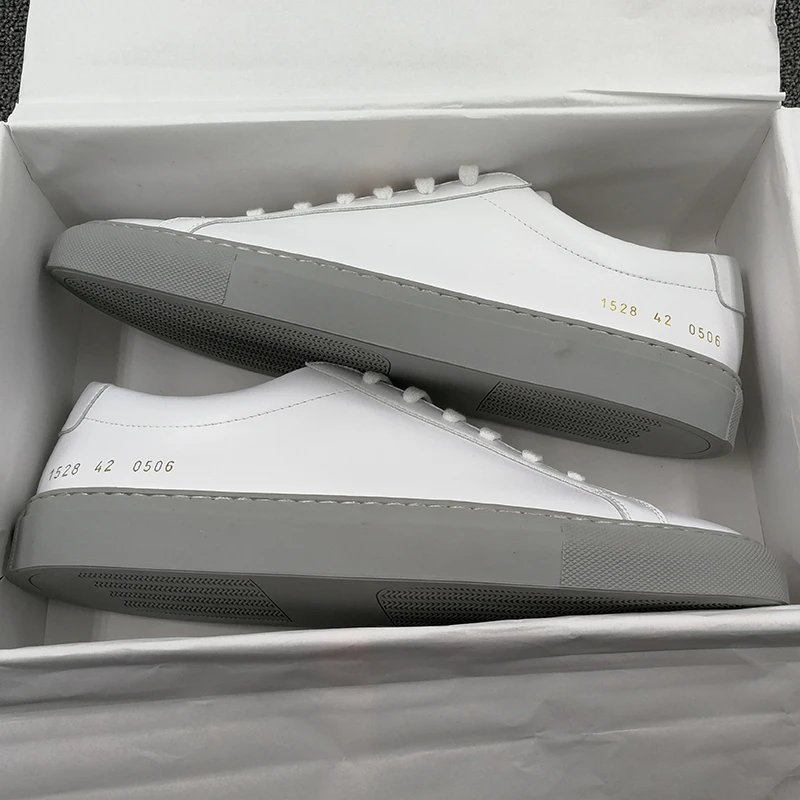 Сезон весна осень кожаная парусиновая обувь на плоской подошве женские