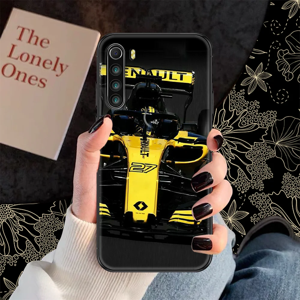 

Formula 1 Car F1 Phone case For Xiaomi Redmi Note 7 7A 8 8T 9 9A 9S 10 K30 Pro Ultra black soft Etui trend coque tpu hoesjes