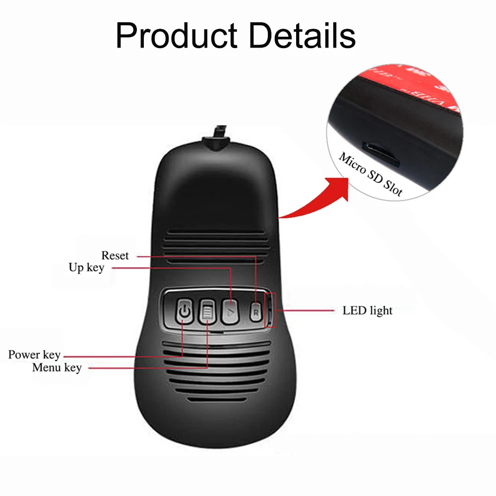 hidden fhd 1080p wi fi dashcam car dvr dash camera auto video recorder registrar motion detector car camera night vision car dvr free global shipping