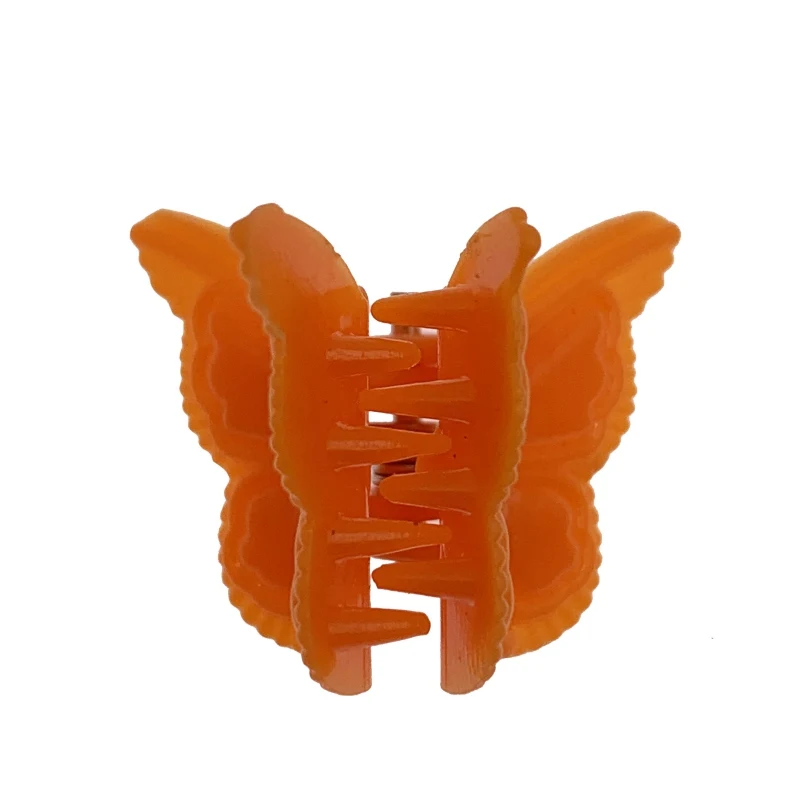 100 шт Мини Бабочка заколка для волос Смешанная цветная шпилька аксессуары