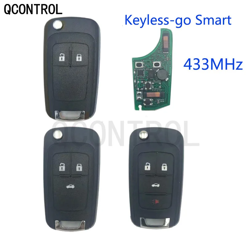 QCONTROL 2/3/4 кнопки Интеллектуальный Автомобильный ключ дистанционного управления