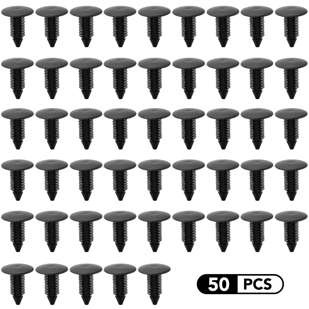 50 шт. Автомобильный Крепеж 8 мм зажимы с отверстием заклепки для peugeot 307 206 308 3008 306 407