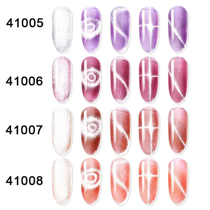 Кристаллический Гель лак Elite99 10 мл для ногтей с эффектом кошачий глаз