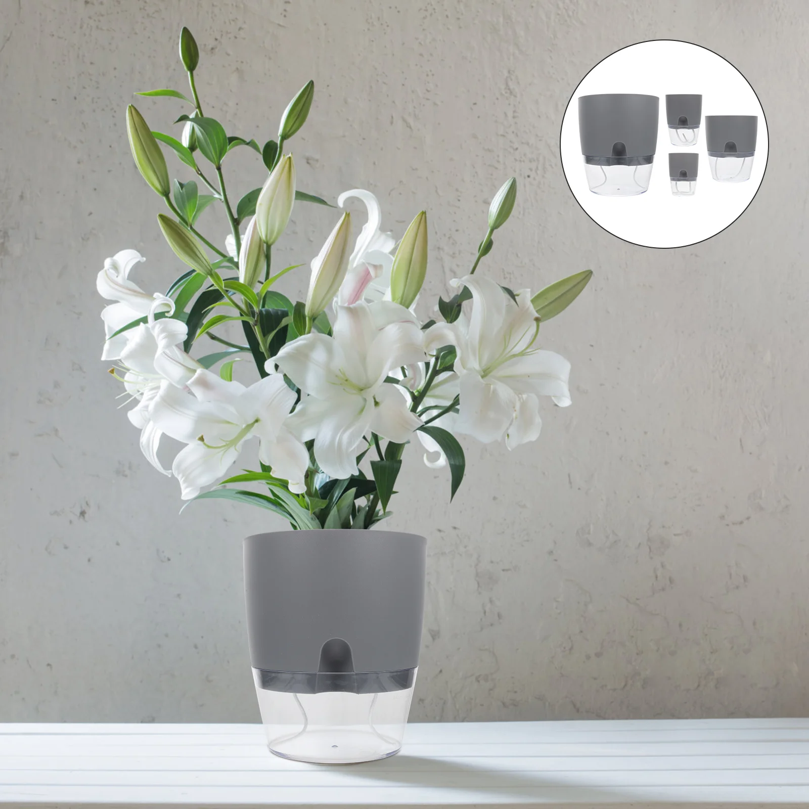 4 шт. разноцветные горшки для сада | Дом и сад