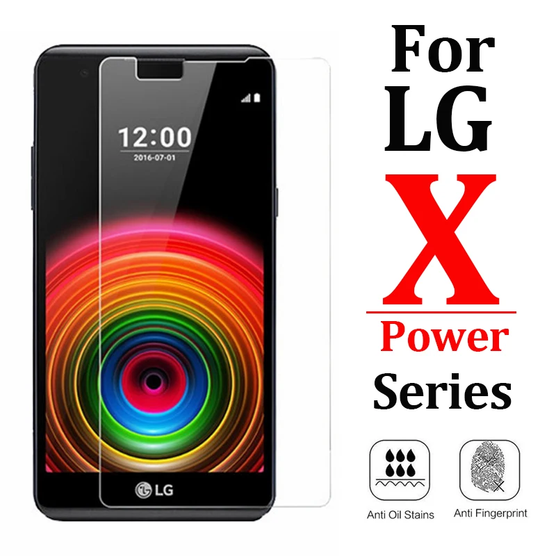 Закаленное стекло 2 шт./лот для LG X Power Power2 Power3 3 Защитное экрана|Защитные стёкла и