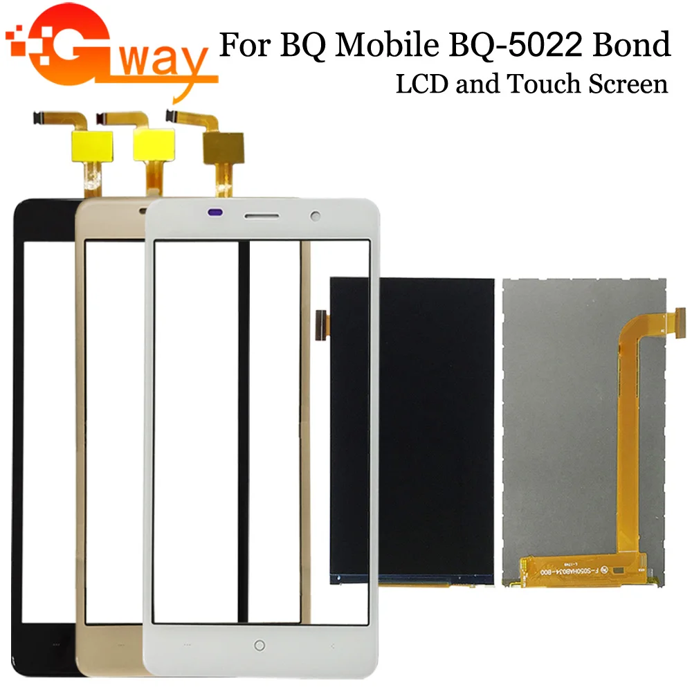 5 0 &quotдля BQ Mobile 5022 Bond LCD BQS дисплей кодирующий преобразователь сенсорного экрана в