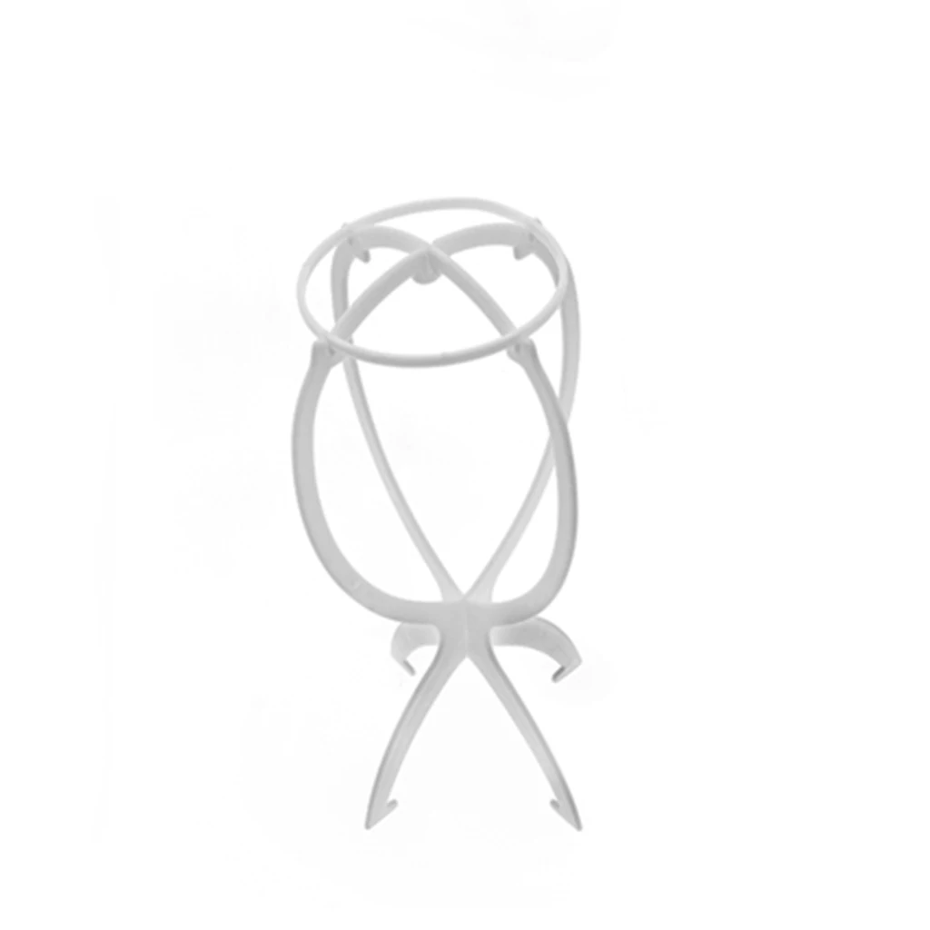 1 шт. Регулируемая подставка для парика пластиковый дисплей шляпки Складные