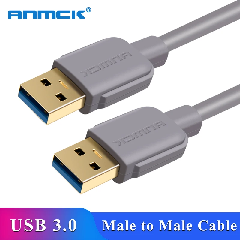 Anmck USB к Удлинительный кабель Тип A папа мужчине 3 0 2 удлинитель для радиатора