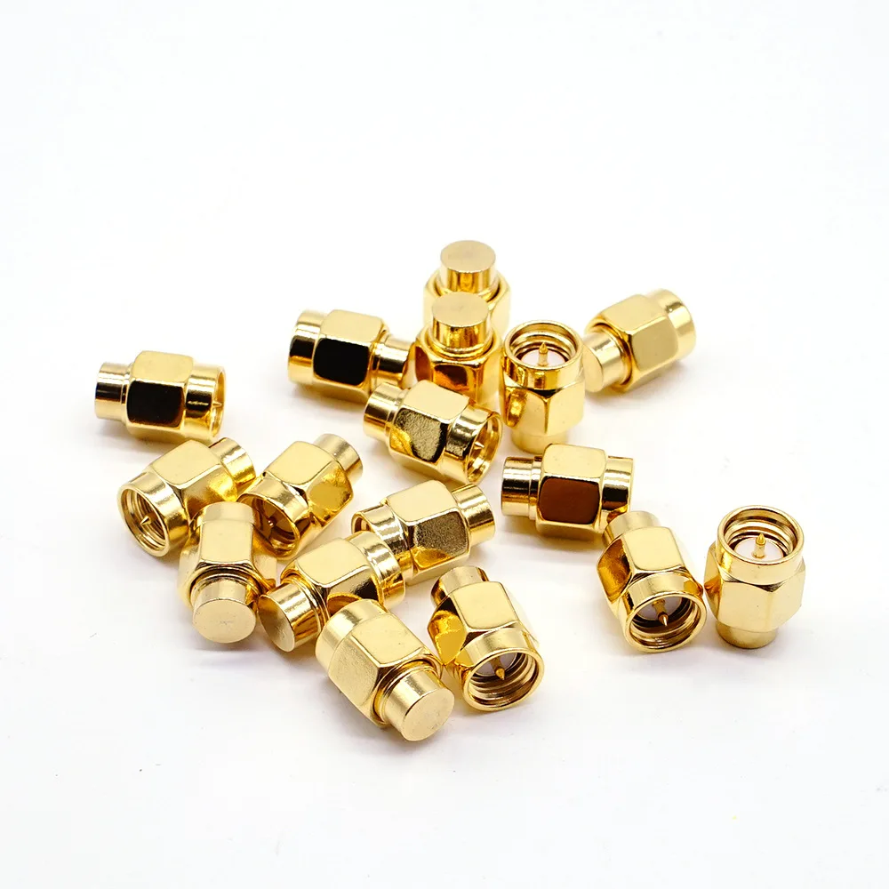 

3pas Copper Plated SMA Load Terminal SMA Male 6GHz 2W 50 Ohm SMA Dust Cap SMA Plug