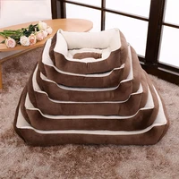 warm bone dog bed washable house cat puppy cotton kennel mat for small medium large dogs soft pet sleeping beds pes products