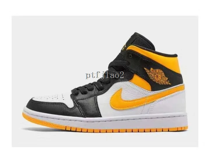 

Original New Arrival Nike Air Jordan 1 Mid AJ1 Basketball Shoes Casual Fashion Men's Sports Shoes 40-45