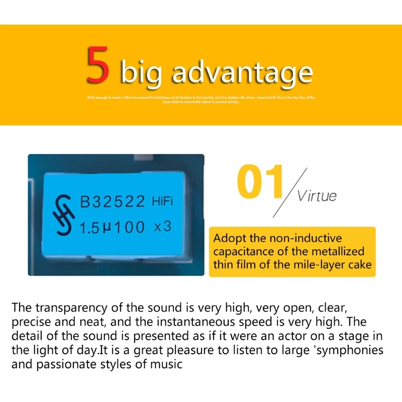 

3 Ways Speaker Frequency Divider Hi-Fi Crossover Filter Distributior Board R2JF