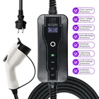 Зарядное устройство для электромобилей, тип 1, портативное, 16 А, SAE J1772, 220 В, EVSE, для электромобилей