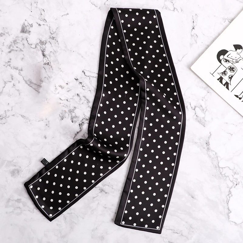 

Women's Erotic Accessories Exotic Sexy Adult Eye Mask Imitation Silk Fashion Long Polka Dot Scarf Ladies Headwear Headband