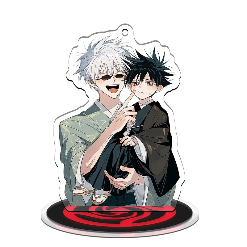 

2021 Japan Anime Jujutsu Kaisen New Style Acrylic Figure Stand Model Plate Desk Decor Cosplay Xmas Keychain Gift For Woman Man