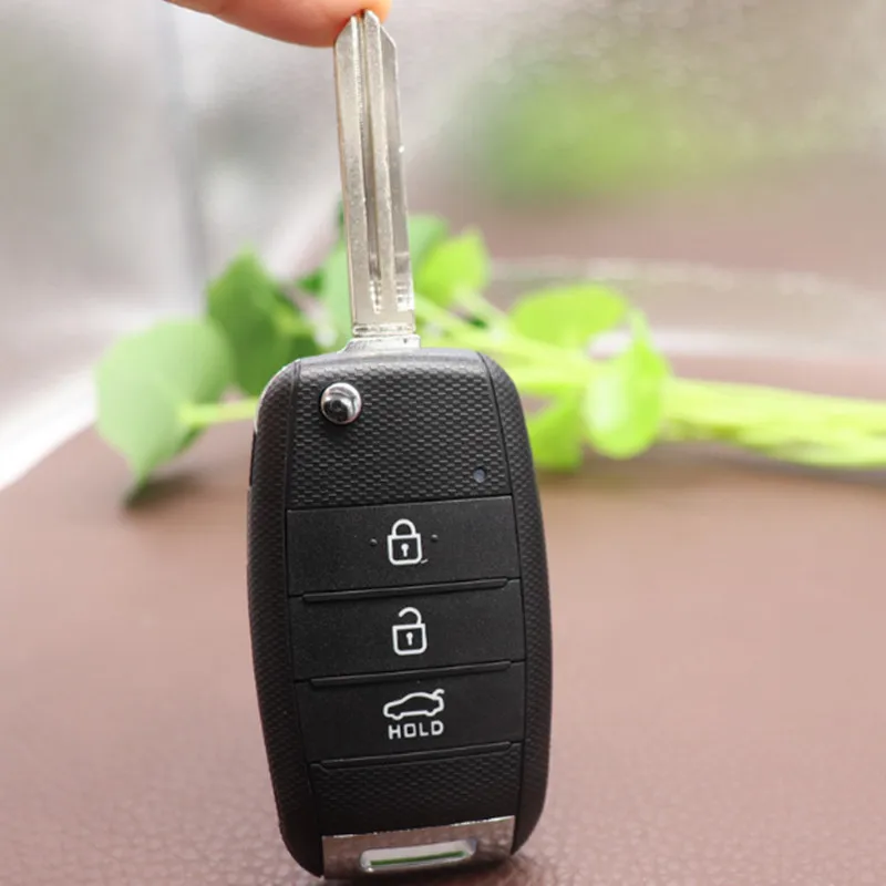 5pcs 3/4 Button Flip Folding Remote Key Case Fob Housing Shell For KIA K3 K2 K5 Cerato Forte Sorento Carens Replacement | Автомобили и