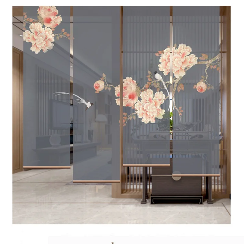 Горячая Распродажа полупрозрачная занавеска для разделения комнаты подвесной