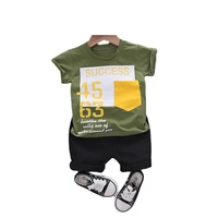 new summer baby boys clothes suit children sports t shirt shorts 2pcssets toddler casual costume girls clothing kid tracksuits