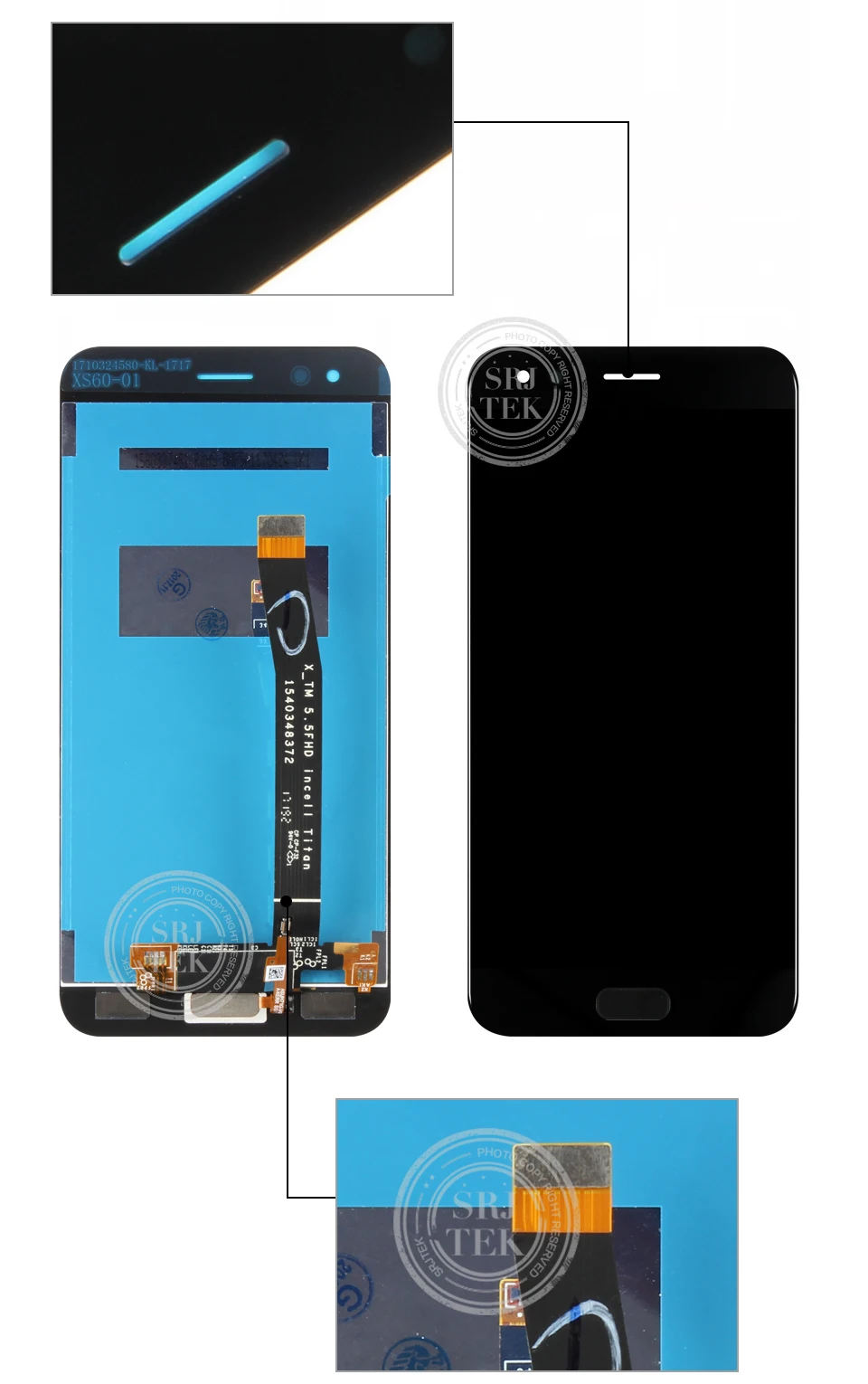 Экран для ASUS Zenfone 4 ZE554KL lcd панель кодирующий преобразователь сенсорного экрана в сборе с рамкой для Zenfone 4 ZE554KL Z01KD дисплей