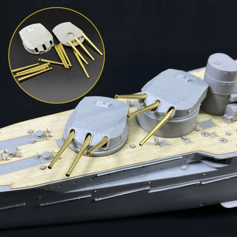 Металлические бочки в масштабе 1/350 для Trumpeter 05364 SMS модель Viribus Unitis 12