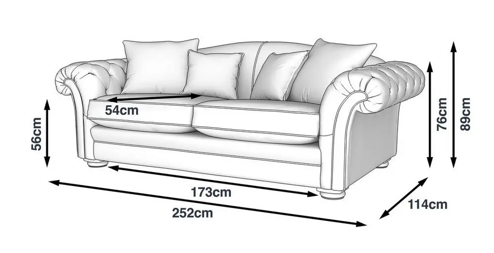 Комплект диванов из натуральной кожи для гостиной 3 места | Мебель
