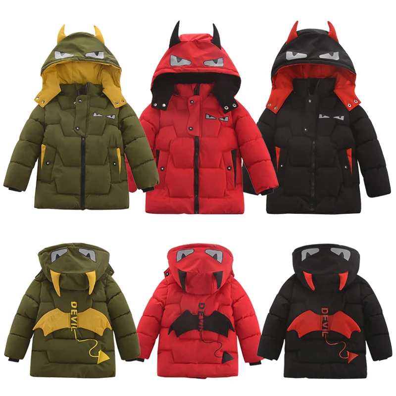 Куртка с капюшоном для маленьких мальчиков модная верхняя одежда куртка на