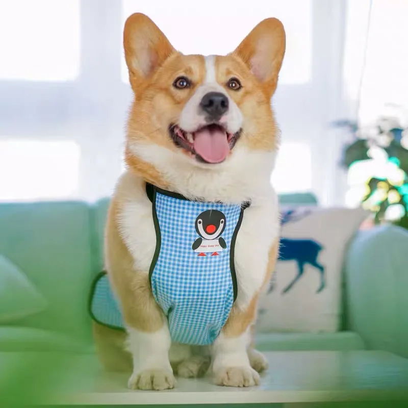 Фартук для собак Corgi защищающий животик водонепроницаемая одежда домашних