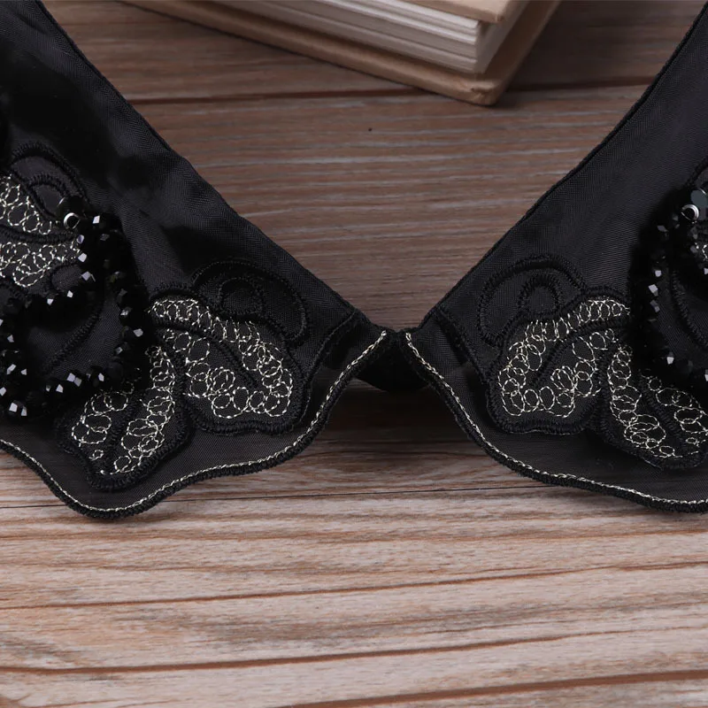 Модное Двухслойное кольцо с имитацией воротника белое женское черное ожерелье