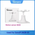 Основание датчика движения SONOFF, вращающийся на 360 градусов кронштейн, подставка для интеллектуального датчика движения Sonoff SNZB-03 или датчика движения PIR3
