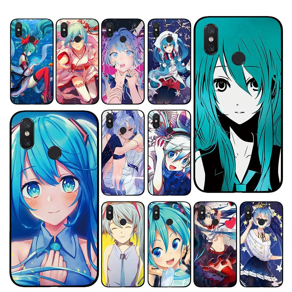 Чехол Hatsune Miku для Xiaomi Redmi GO 4 5 6 7 Pro 4A 4X 5A 5Plus 6A|Чехлы-накладки| |