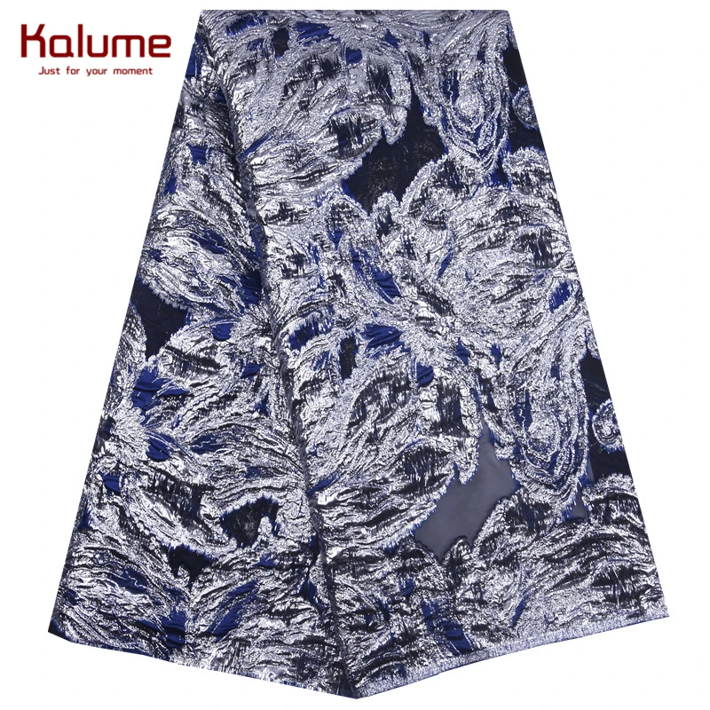 Kalume новейшая африканская позолоченная кружевная ткань с вышивкой французская