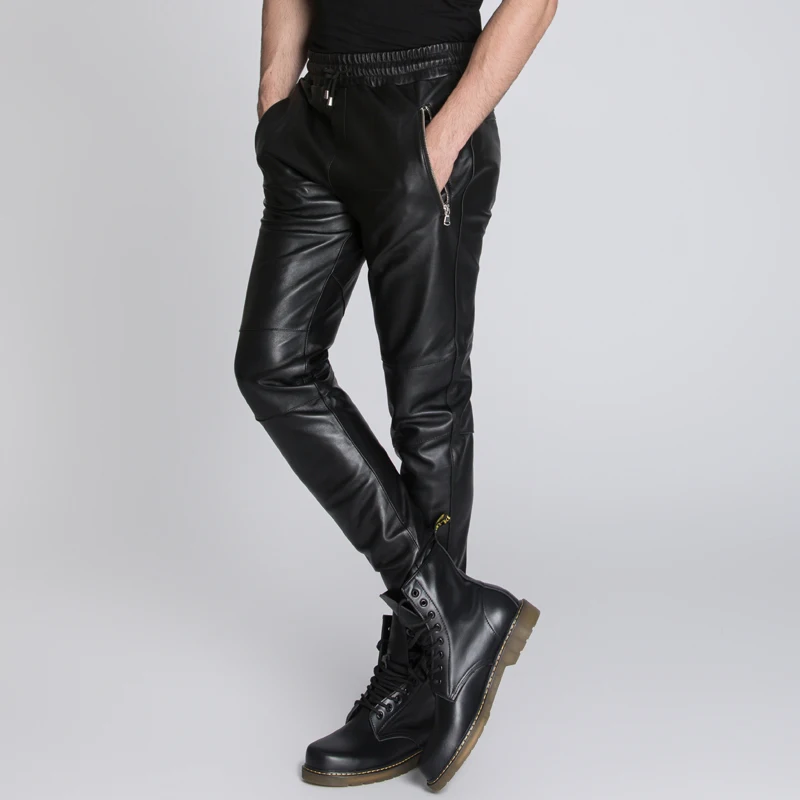 Натуральные Кожаные Брюки Купить