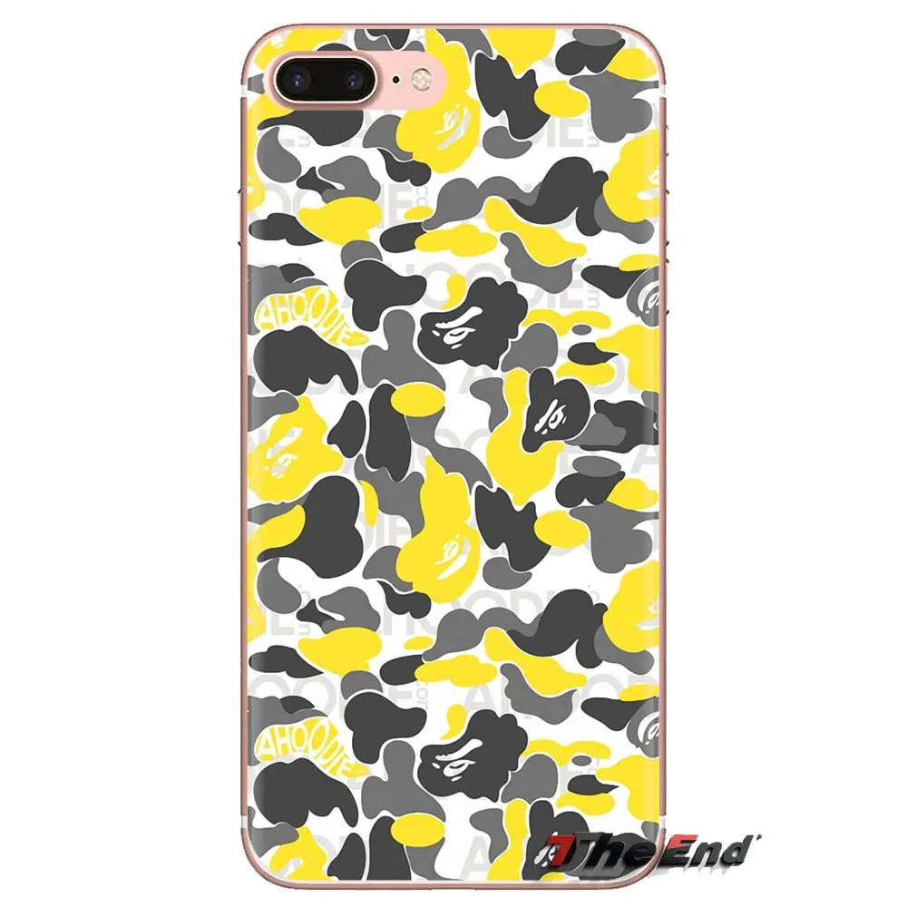 Для samsung Galaxy S2 S3 S4 S5 мини S6 S7 край S8 S9 Plus Note 2 3 4 5 8 Coque Fundas Камуфляжный принт Camo