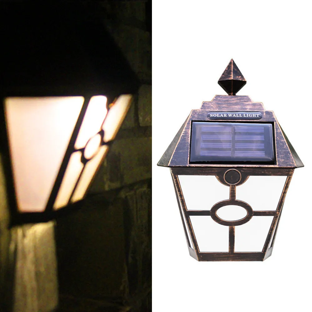 Bzoosio Водонепроницаемый светодиодный светильник на солнечной батарее высокого