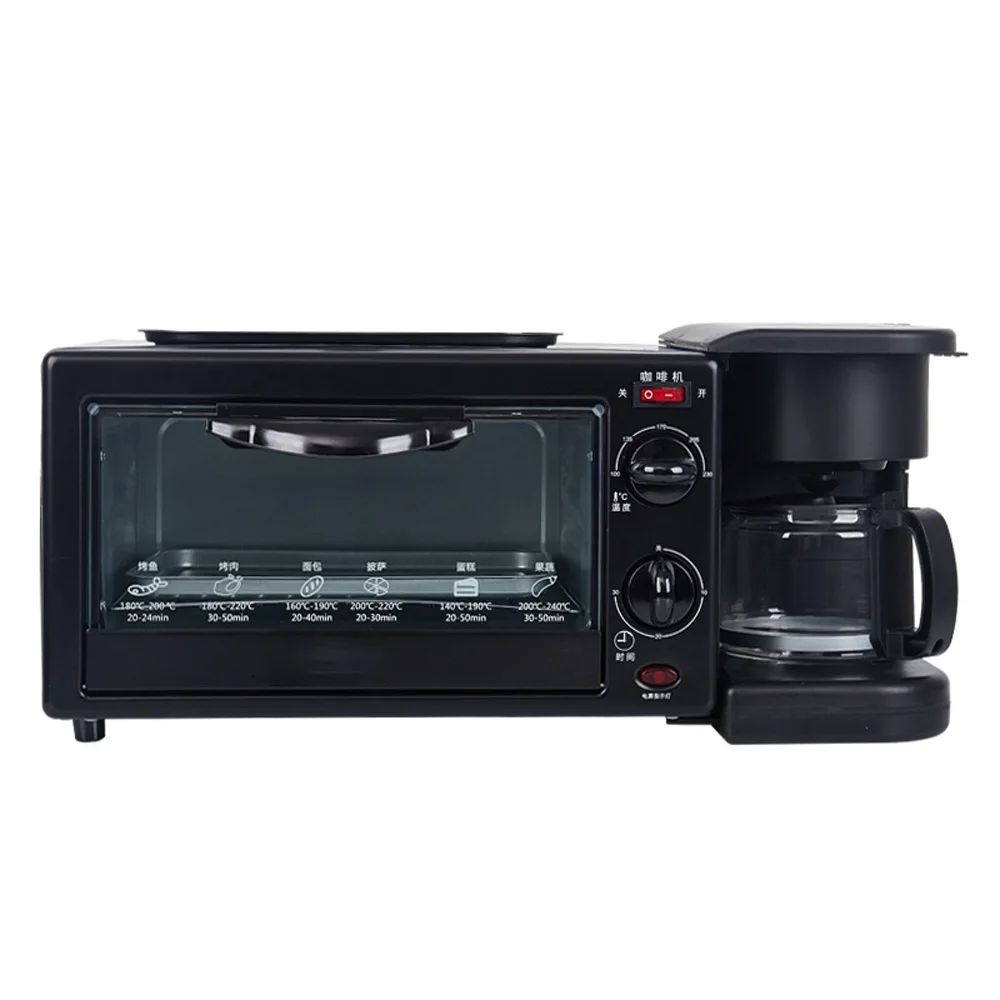 Многофункциональная бытовая машина для завтрака 3 в 1 аппарат приготовления кофе