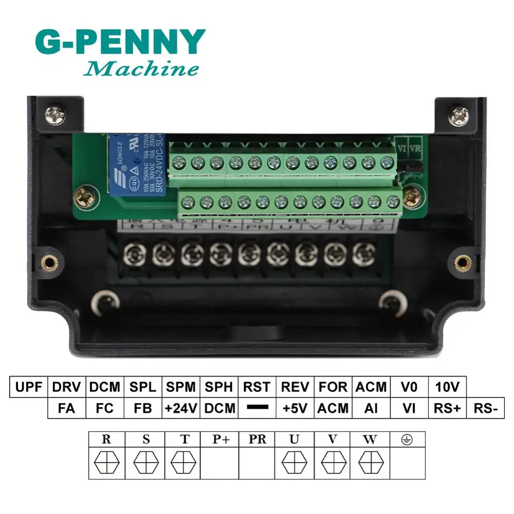 Преобразователь частоты 220 В/110 кВт 1 л.с. или 3HP вход выход CNC шпиндель двигатель