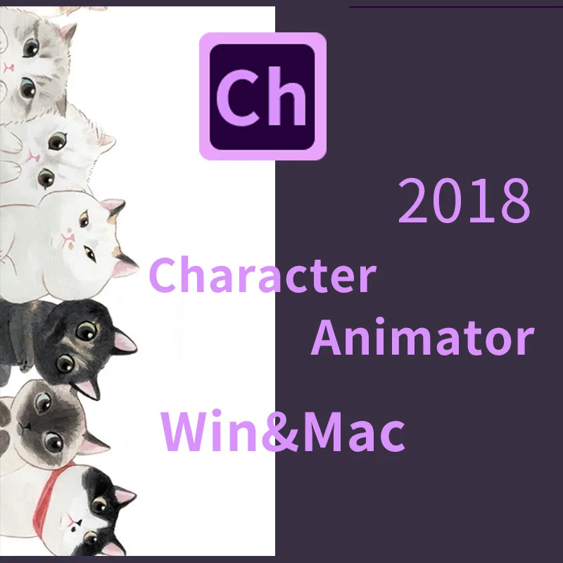 

Character Animator CC 2018 in Win or Mac Full Version Installation Package Used Free Forever and Quick Delivery