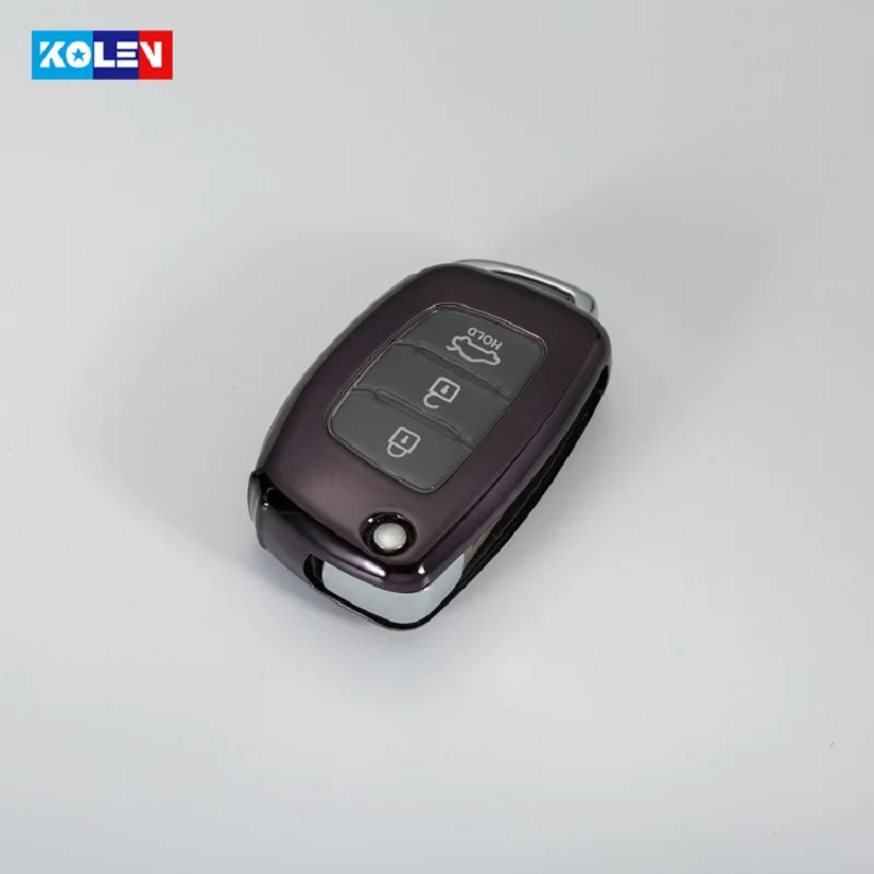

Full Cover Soft TPU Car Remote Key Case Cover For Hyundai Tucson Sonata Ix35 Ix25 I20 I30 Accessories Key Cover Case Holder Fob