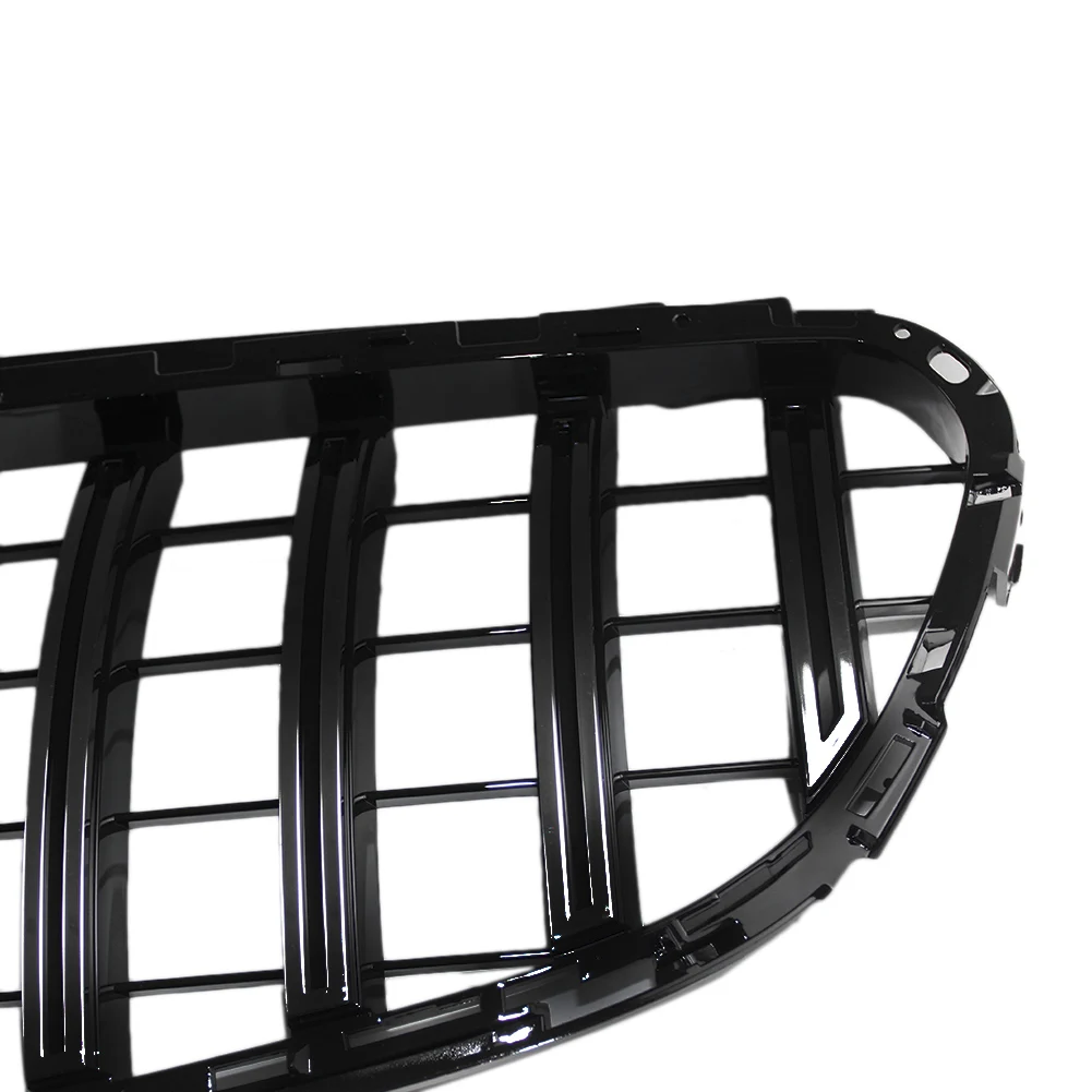 Car Front Grille GT Black Grill For Mercedes Benz E-Class W212 Sedan E200 E250 E300 E350 E400 E500 2014 2015 2016 ABS | Автомобили и