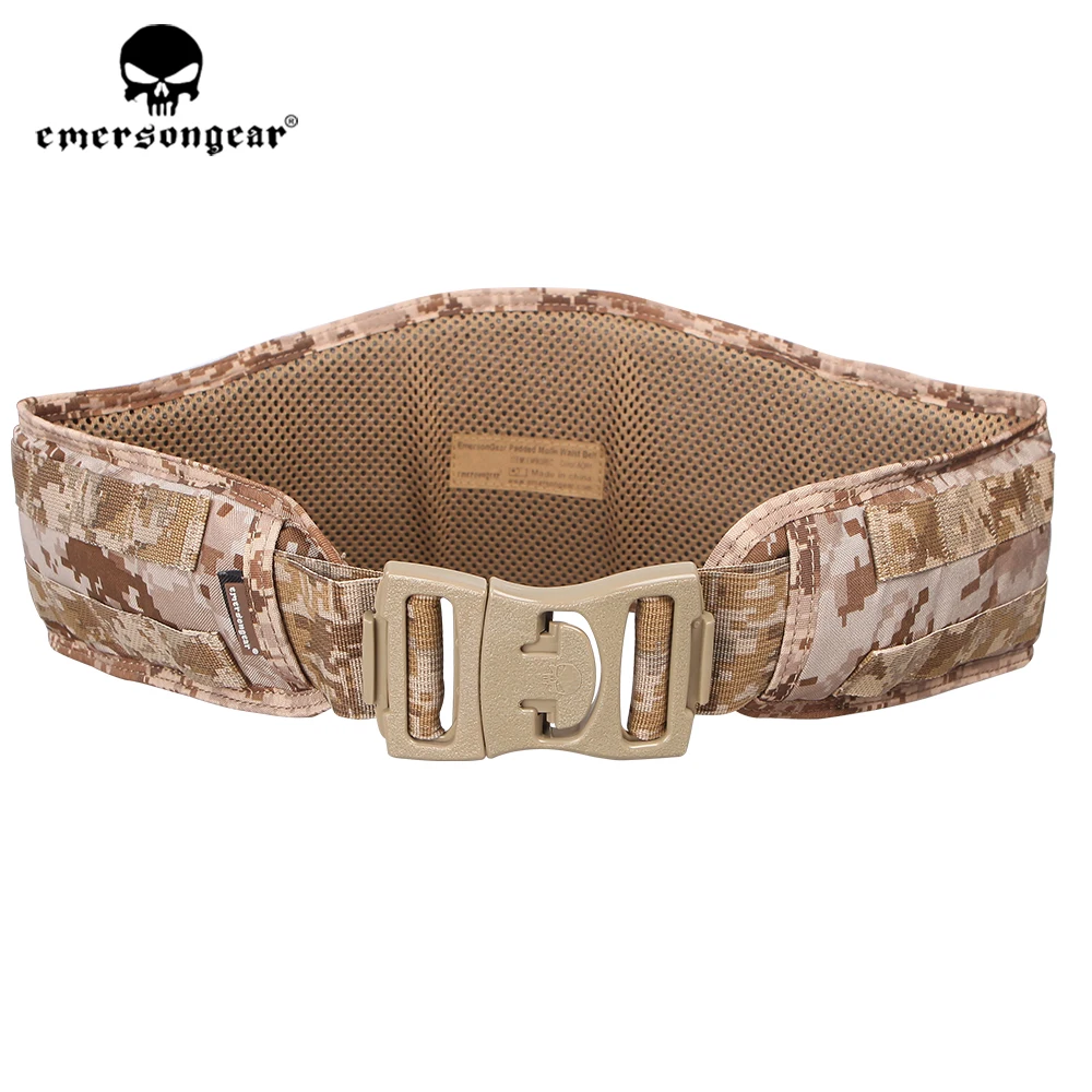 Emersongear Tactical Waist Belt Padded Molle Waistband Shooting Hunting Airsoft Military Army Cummerbunds Modular Duty |