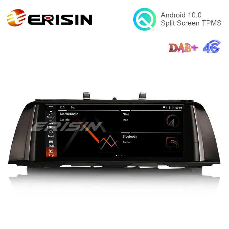 Автомобильное стерео радио erобладателя 2625 10 25 &quotAndroid 0 для BMW F10 F11 с NBT GPS WiFi 4G TPMS Canbus