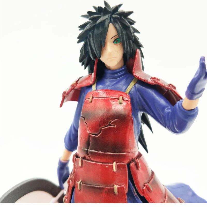 

18cm action figure naruto UchihaMadara Action Figure Combat version figma Model toys collect Decoration anime figures