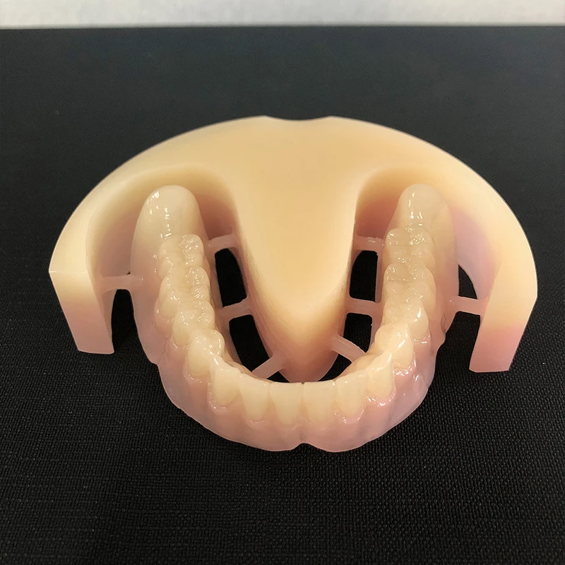 

Upper And Lower False Teeth Cover Perfect Smile Veneers Comfort Fit Flex Denture Paste Fake Braces Double Denture PMMA 95mmx25mm