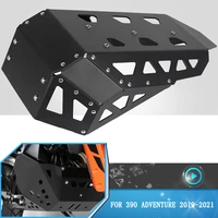 motorcycle aluminum engine guard cover protector skid plate bash frame guard accessories for 390 adventure 390adv 2019 2020 2021