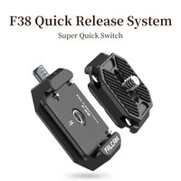 ulanzi falcam f38 universal dslr camera gimbal arca swiss quick release plate clamp quick switch kit tripod slider mount adapter