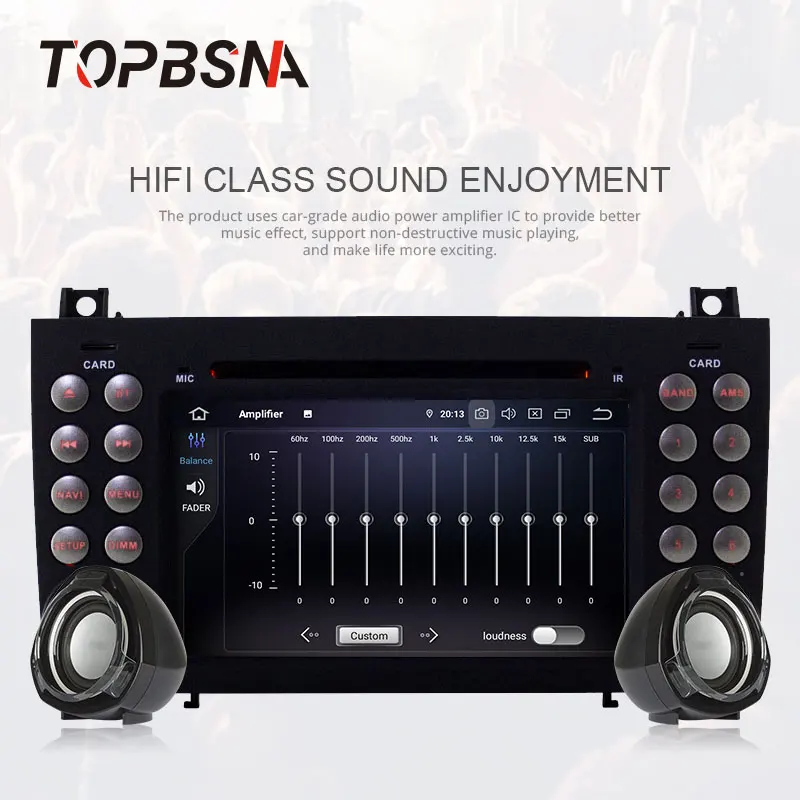 TOPBSNA Android 10 автомобильный dvd плеер для Mercedes Benz SLK R171 W171 SLK200 SLK230 SLK280 WIFI Мультимедиа GPS