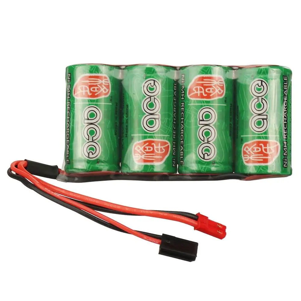 

Gens JST Fubeba Plug 4,8 V 4500mAh NiMH перезаряжаемая батарея для радиоуправляемого гоночного дрона FPV DIY квадрокоптера аксессуары запасные части