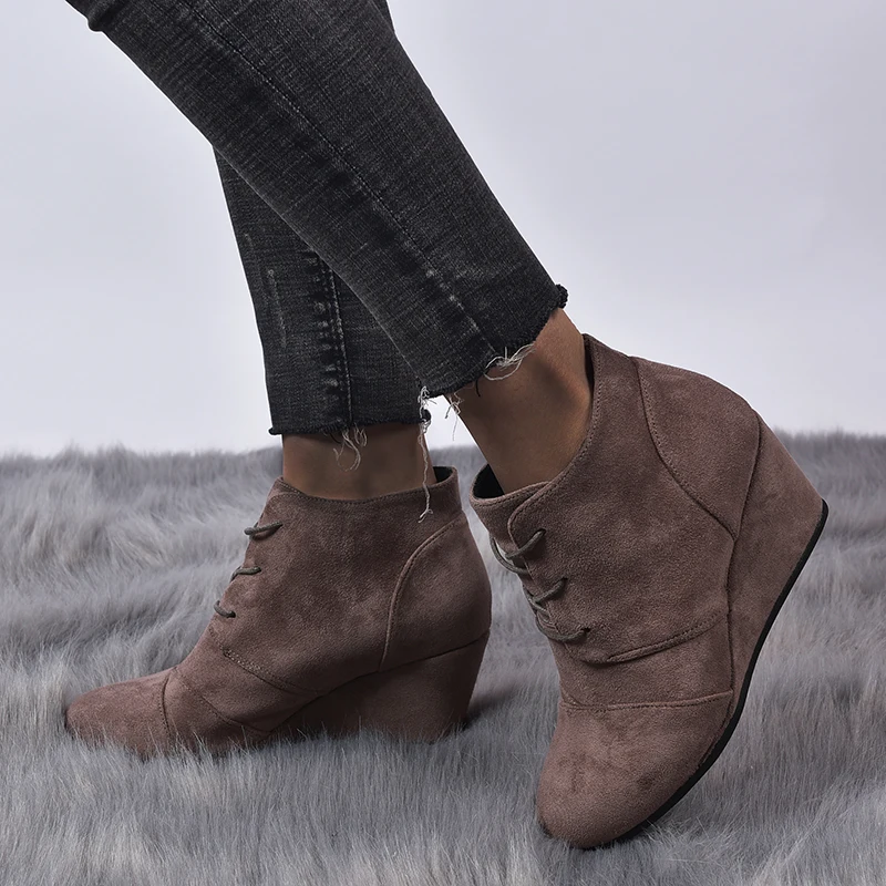 2019 ботильоны с леопардовым принтом женская повседневная обувь на платформе и