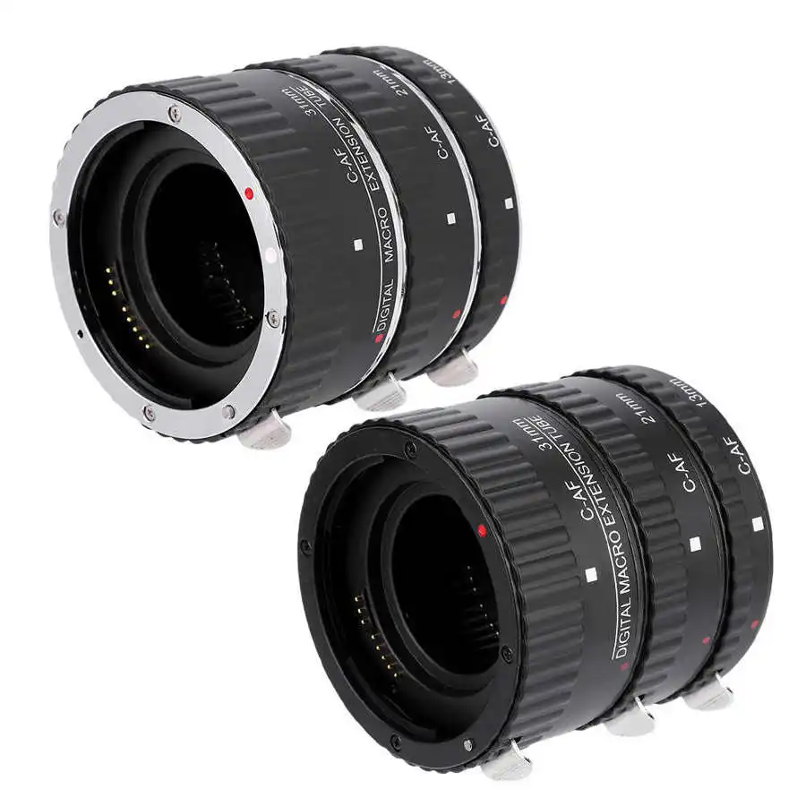 Macro Extension Lens Adapter Tube Auto Focusing with 13mm 21mm 31mm Rings Set for EF/EF-S Mount | Электроника